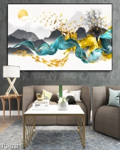 Tranh Phong Thủy Hươu Chim Cá Tgh2371 - belovedbeyond.com