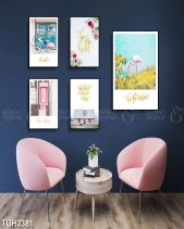 Tranh Bộ 3 Tấm Chữ Nghệ Thuật Tgh2381 - belovedbeyond.com