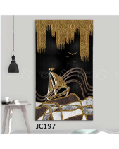 Tranh Thuyền Trên Biển Nghệ Thuật Jc197 - belovedbeyond.com