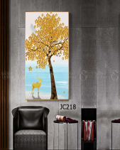 Tranh Cây Hoa Vàng Jc218 - belovedbeyond.com