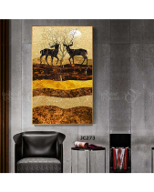 Tranh Hươu Và Cây Khô Jc273 - belovedbeyond.com