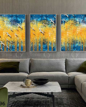 Tranh Đàn Chim Và Hàng Cây Jc296 - belovedbeyond.com