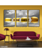 Tranh 3D Hòn Đá Vàng Tgh2383 - belovedbeyond.com
