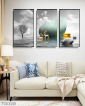 Tranh Hươu Nghệ Thuật Tgh2389 - belovedbeyond.com