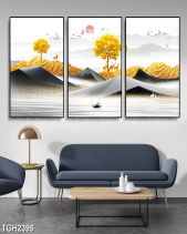 Tranh Núi Vàng Trên Sa Mạc Tgh2395 - belovedbeyond.com