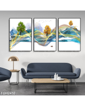 Tranh Phong Cảnh Sông Và Dãi Vân Tgh2410 - belovedbeyond.com