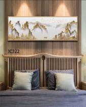 Tranh Dãy Núi Và Sương Mù Jc322 - belovedbeyond.com