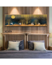 Tranh Hươu Dưới Gốc Cây Jc335 - belovedbeyond.com