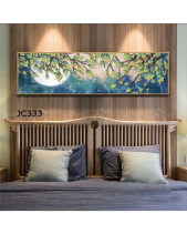 Tranh Lá Cây Dưới Trăng Jc333 - belovedbeyond.com