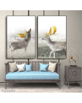Tranh Hươu Nghệ Thuật Tgh2474 - belovedbeyond.com