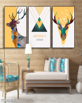 Tranh Chú Hươu Trừu Tượng Tgh2475 - belovedbeyond.com