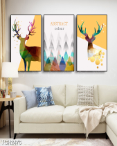 Tranh Canvas Cặp Sừng Hươu Nghệ Thuật Tgh2476 - belovedbeyond.com