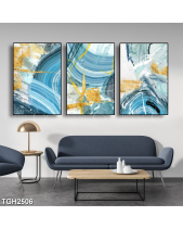 Tranh Những Đường Vằn Xanh Dương Tgh2506 - belovedbeyond.com