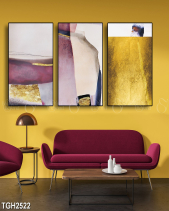 Tranh Canvas Trừu Tượng Đá Vàng Tgh2522 - belovedbeyond.com