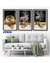 Tranh Bộ Động Vật Jt059 - belovedbeyond.com