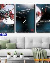 Tranh Bộ 3 Tấm Phong Cảnh Nhật Jt032 - belovedbeyond.com