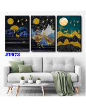 Tranh Sơn Nguyệt Và Đàn Chim Jt073 - belovedbeyond.com