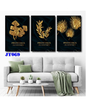 Tranh Canvas Lá Đồng Jt069 - belovedbeyond.com