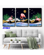 Tranh Hạc Và Màn Đêm Jt067 - belovedbeyond.com