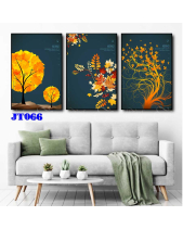 Tranh Canvas Lá Phong Thu Jt066 - belovedbeyond.com