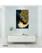 Tranh Hươu Và Cây Lá Jt092 - belovedbeyond.com