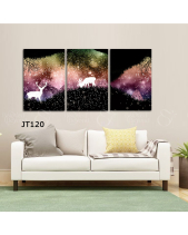 Tranh Hươu Và Cây Jt120 - belovedbeyond.com