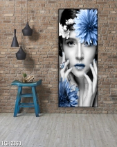 Tranh Cô Gái Và Hoa Tgh2860 - belovedbeyond.com