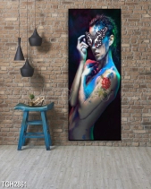 Tranh Cô Gái Màu Sắc Nghệ Thuật Tgh2861 - belovedbeyond.com