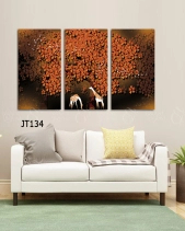 Tranh Lá Phong Và Hươu Jt134 - belovedbeyond.com