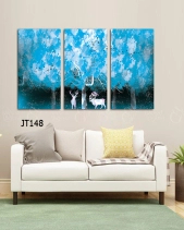 Tranh Hươu Dưới Gốc Cây Jt148 - belovedbeyond.com