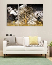 Tranh Cây Vàng Và Hươu Jt185 - belovedbeyond.com