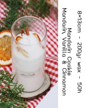 Laxie Candles Mandarin Cookie - belovedbeyond.com