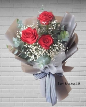 Tiệm Hoa Mẹ Tít - Bó Hồng Tình Yêu - belovedbeyond.com