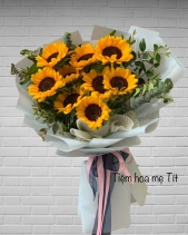 Tiệm Hoa Mẹ Tít - Hoa Mặt Trời 8 - belovedbeyond.com