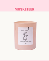 Nến Midimo 300G Hồng – Musketeer - belovedbeyond.com