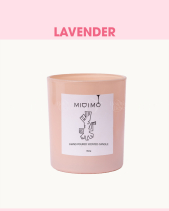 Nến Midimo 300G Hồng – Lavender - belovedbeyond.com