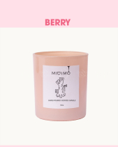 Nến Midimo 300G Hồng – Berry - belovedbeyond.com