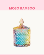 Nến Midimo Tháp 4 Màu Lấp Lánh 250Gr – Moso Bamboo - belovedbeyond.com
