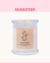 Nến Midimo Thủy Tinh 250Gr – Musketeer - belovedbeyond.com