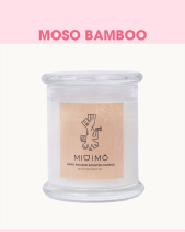 Nến Midimo Thủy Tinh 250Gr – Moso Bamboo - belovedbeyond.com