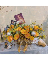 Lá Florist - Hoa Giỏ 3 - belovedbeyond.com