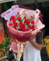 Ht Rose - Bó Hoa Hồng Đỏ 03 - belovedbeyond.com