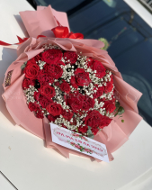Ht Rose - Bó Hoa Hồng Đỏ - belovedbeyond.com