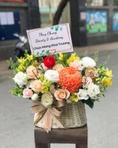 Hoa Ven Đường - Hoa Giỏ 4 - belovedbeyond.com