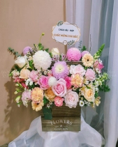 Hoa Ven Đường - Hoa Giỏ 14 - belovedbeyond.com