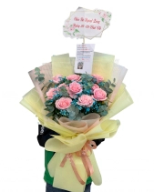 2M Flower | Bó Hoa Baby Hồng Ngọt Ngào - belovedbeyond.com