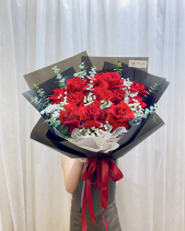 Bó Hoa Hồng Đỏ - belovedbeyond.com