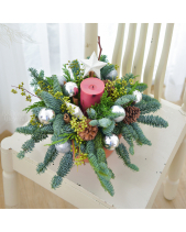 Thông Phối Nến Giáng Sinh - Sao Bạc - belovedbeyond.com