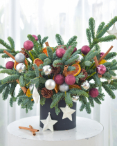 Hộp Thông Giáng Sinh - Sao Bạc - belovedbeyond.com