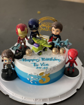 Bánh Kem Tươi Bộ Siêu Nhân - belovedbeyond.com